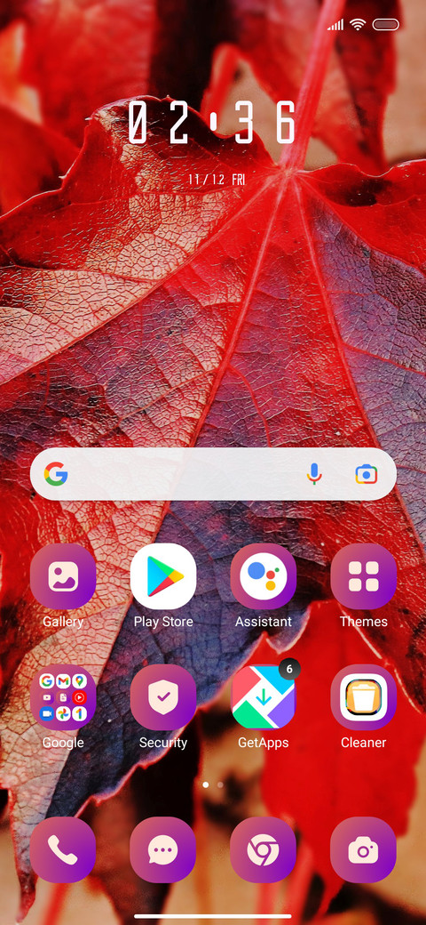 Orange Leaf screenshot