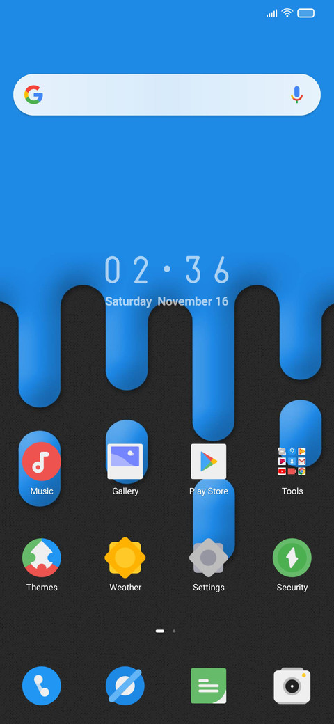 Blue Edge 4.0_DWM3 screenshot