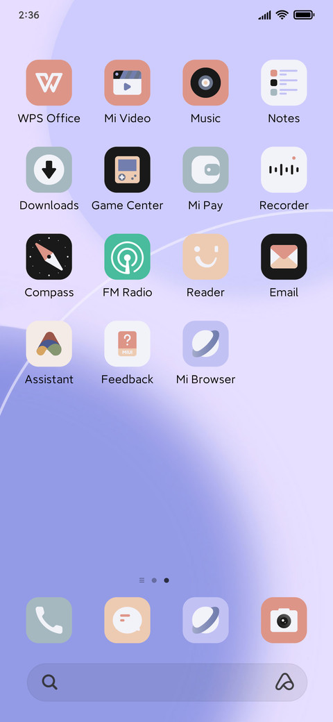 Blur Purple screenshot