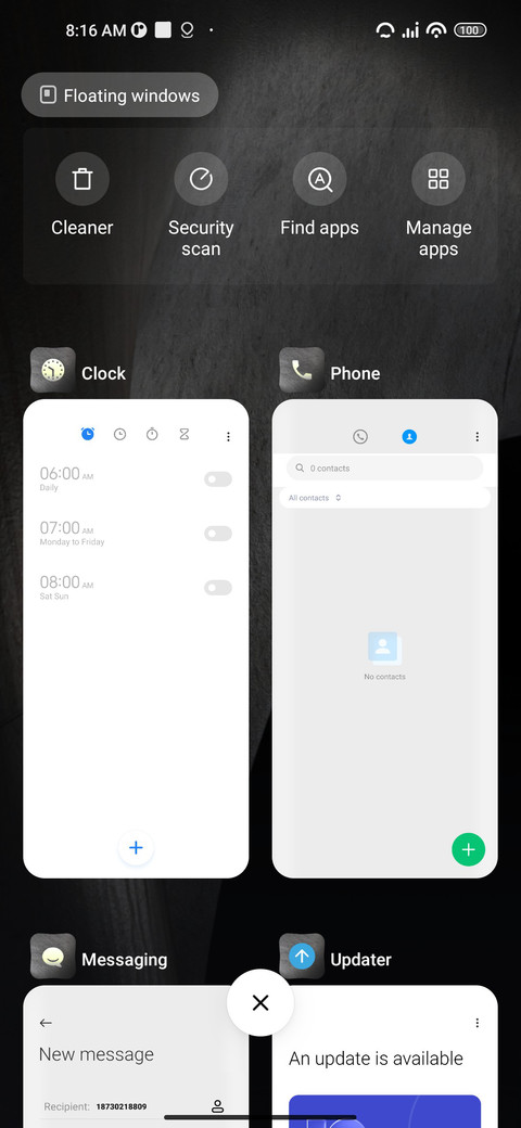 Dark screenshot