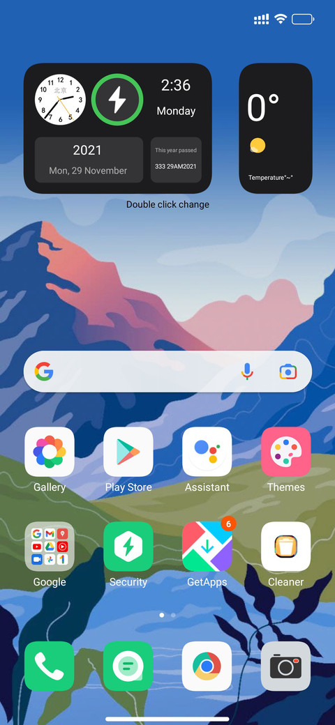 P_Widget screenshot