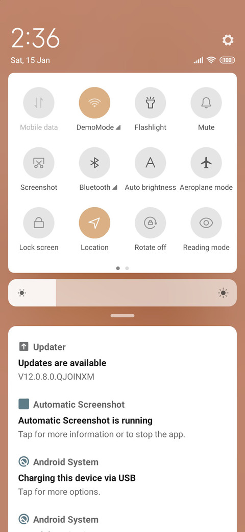 Food name screenshot