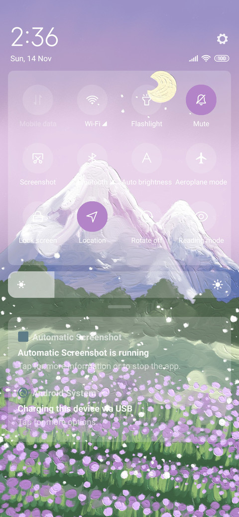 Lavender screenshot