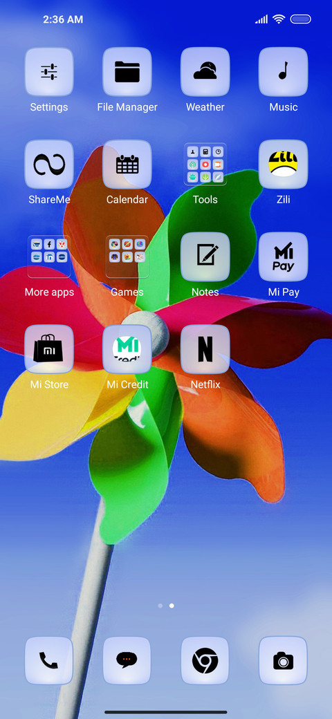 Pinwheelz On screenshot