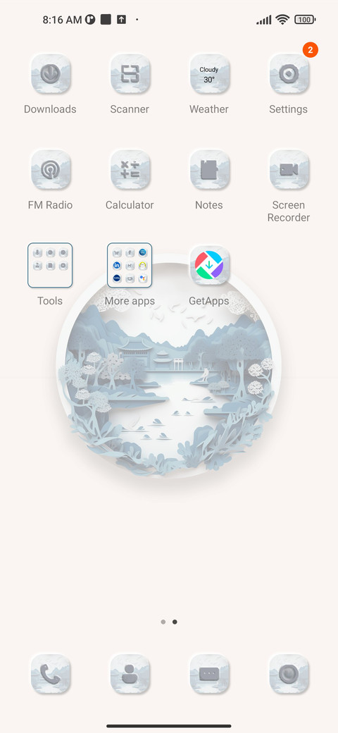 Seasons Paper Art screenshot