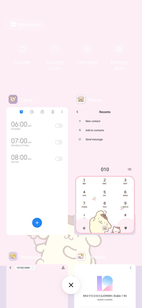 Pink purple screenshot