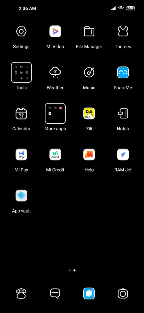 Writing by wind screenshot