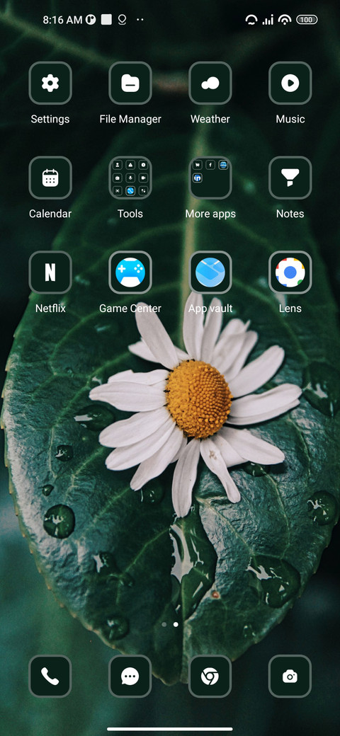 Leaf screenshot