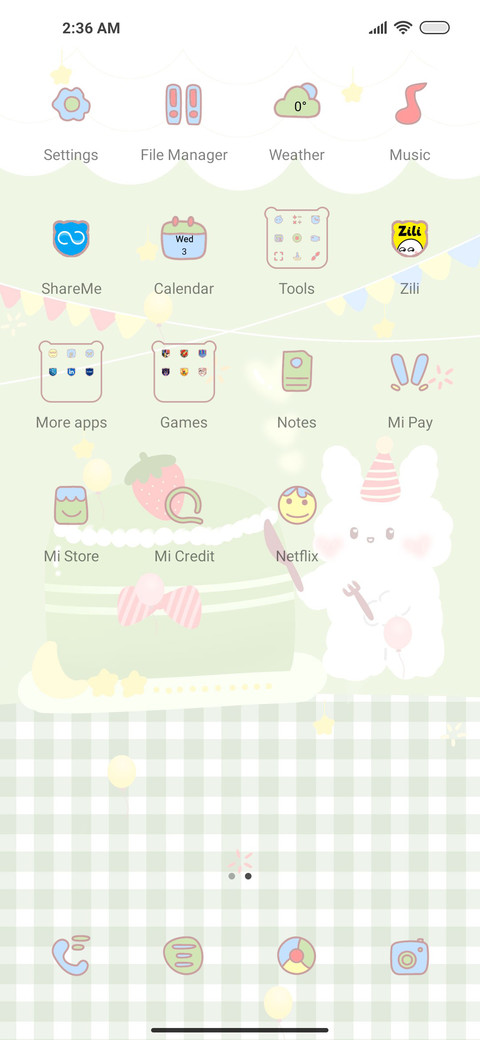 Birthday party screenshot