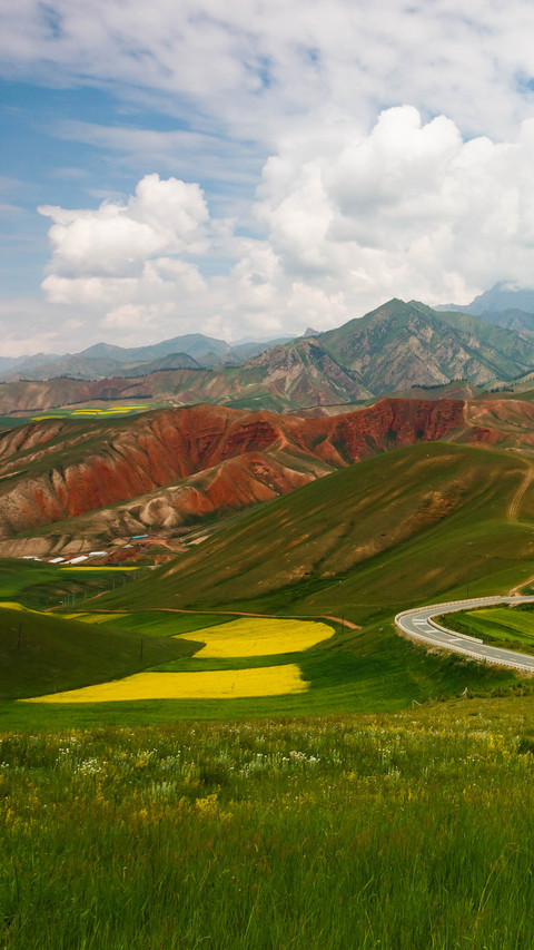 Travel around the qilian mountains in the northwest of screenshot