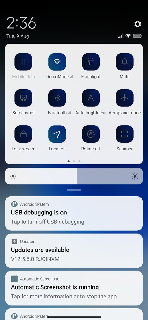 Lavender OS screenshot