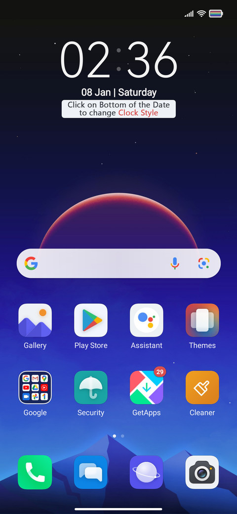 Space Vision screenshot