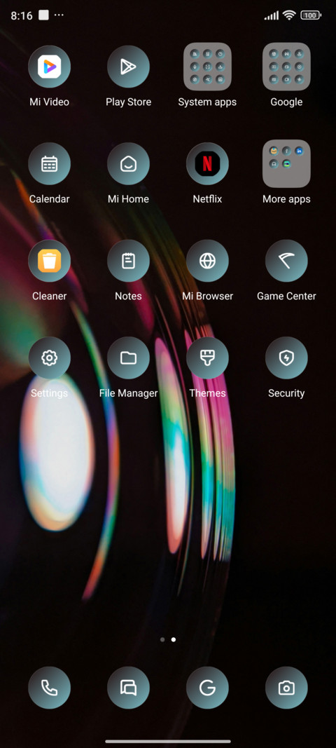 Dark Glass screenshot