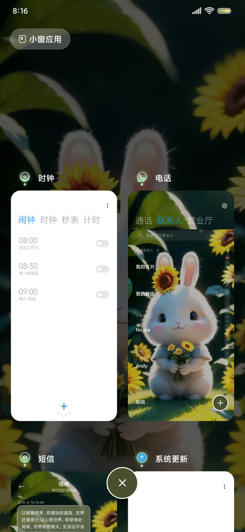 护眼小兔叽动态换图 screenshot