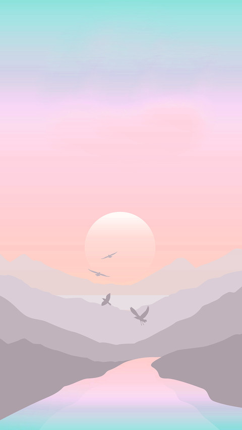 唯美插画-拍信图库 screenshot