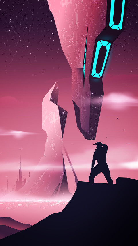 Healing illustration screenshot