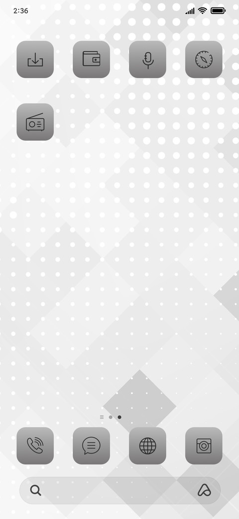 Grey Sqaures_3MDS screenshot