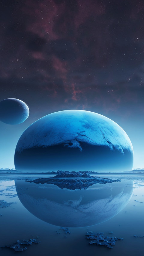 Blue planet reflection screenshot