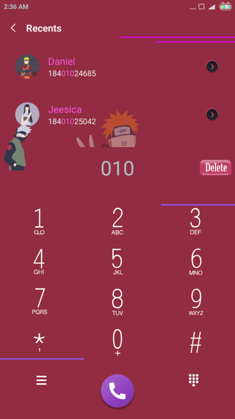 Anime Theme screenshot