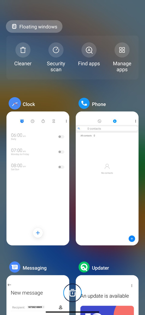 Android R screenshot
