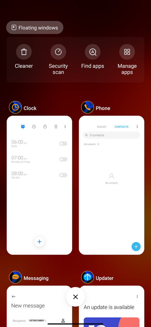 Orange Fine screenshot