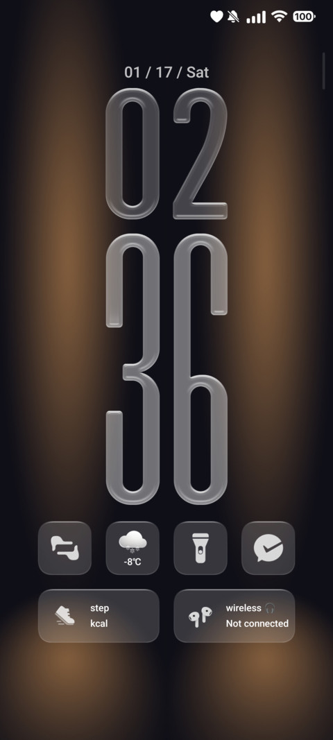 Round Glass 8V screenshot