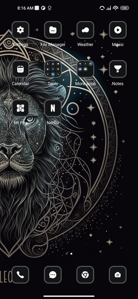 Leo star sign screenshot