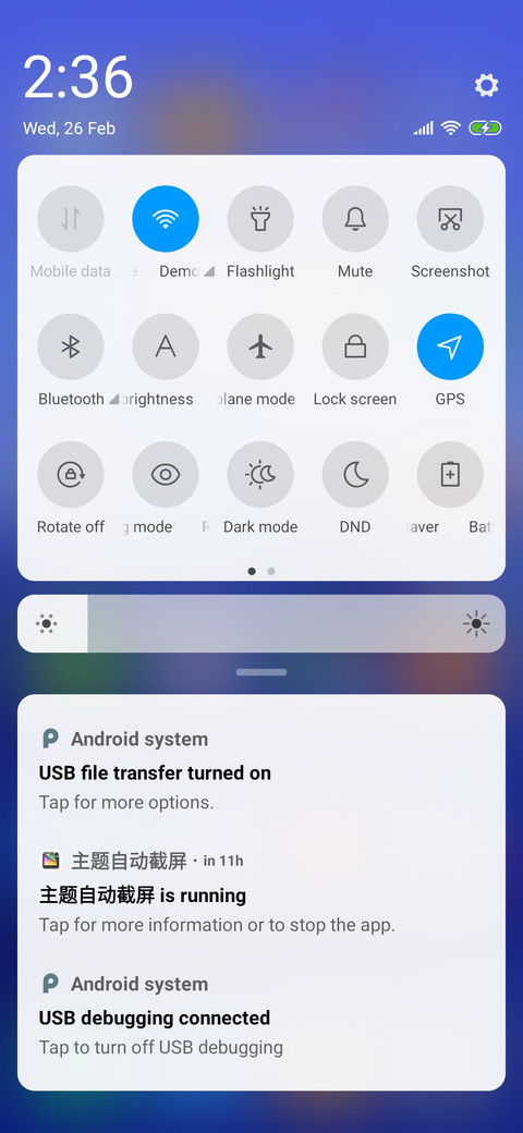 Minimalism screenshot