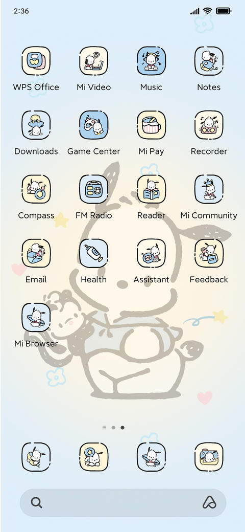 Pochacco Heal mood screenshot