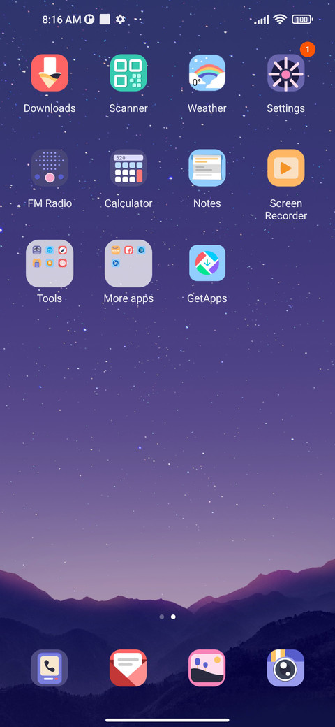 Outside cross star screenshot