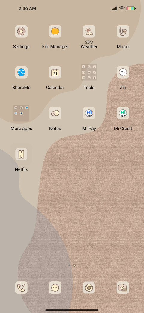 Morandi Simple screenshot