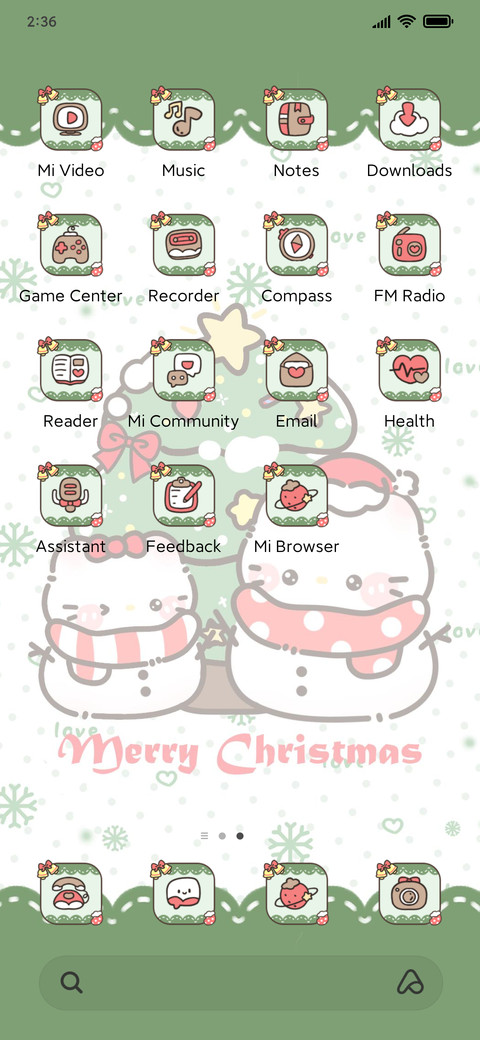 Christmas with cat screenshot