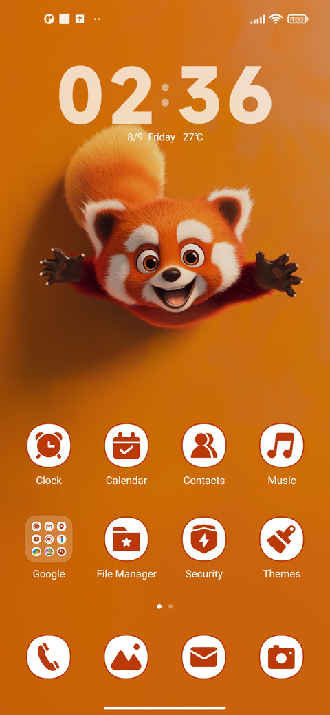 Red panda screenshot