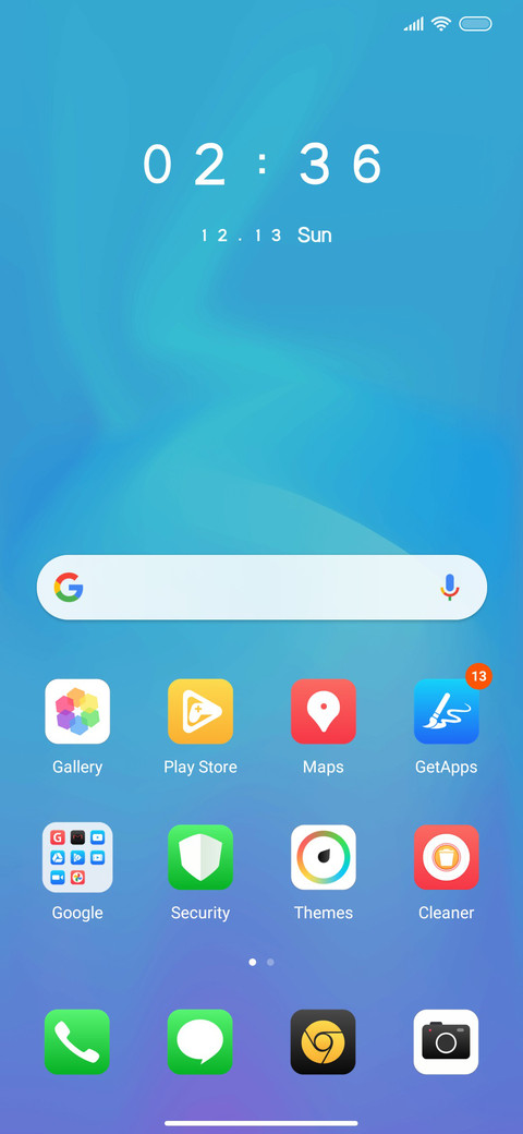 Colorful OXS screenshot