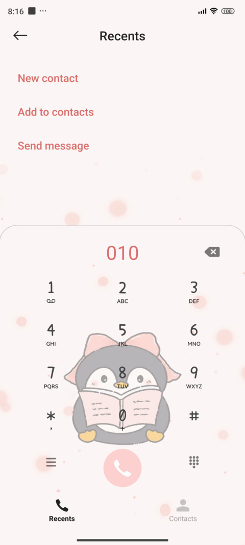 Cute penguin screenshot