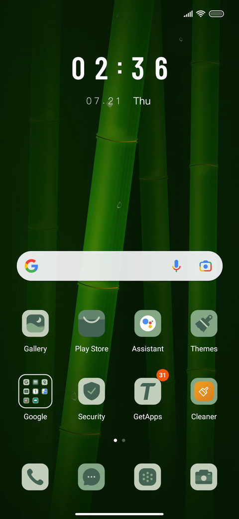 green sea screenshot