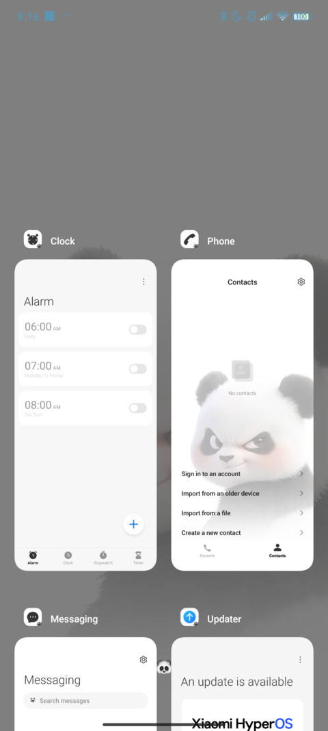 Animated Panda screenshot