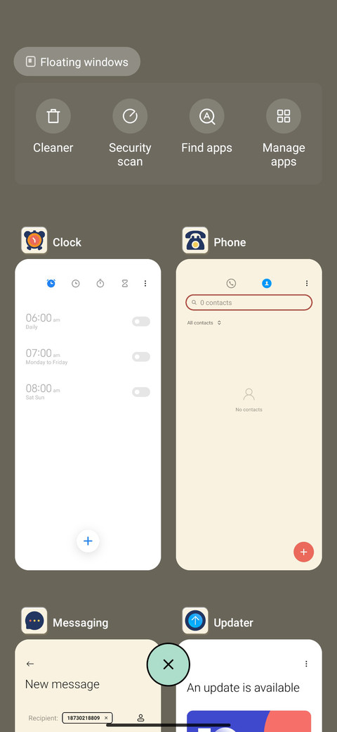 Creamy UI screenshot