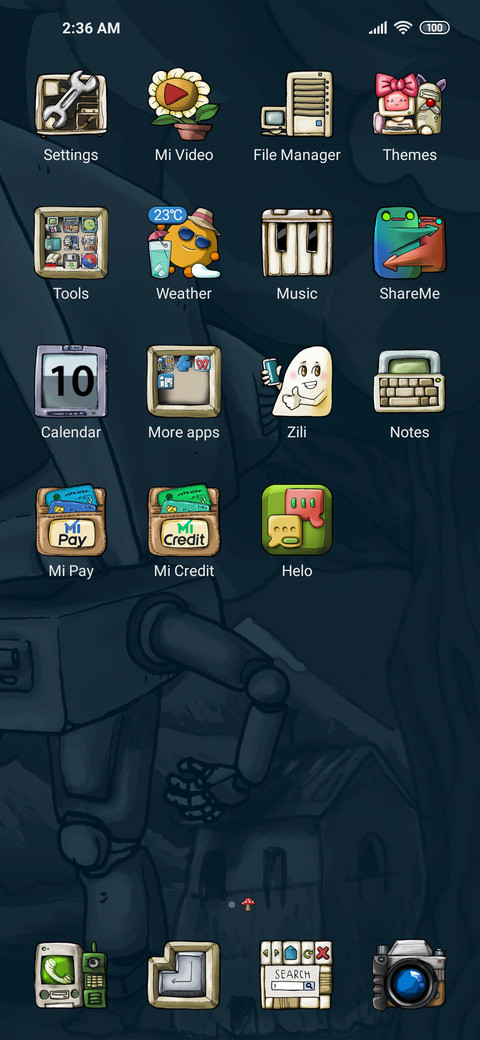 Android and PC screenshot