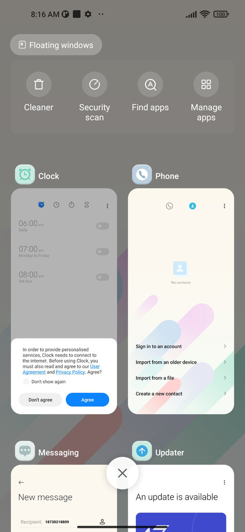 Refreshing stripes screenshot