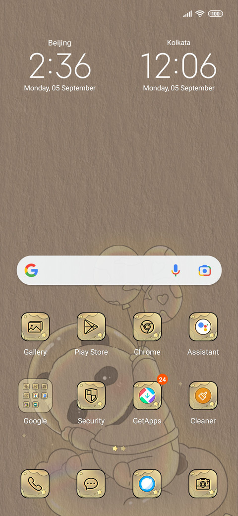 Bear astronaut screenshot