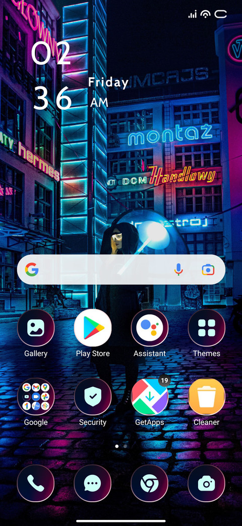 Neon Girl screenshot