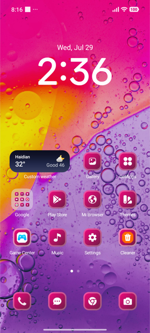 Bubbles screenshot
