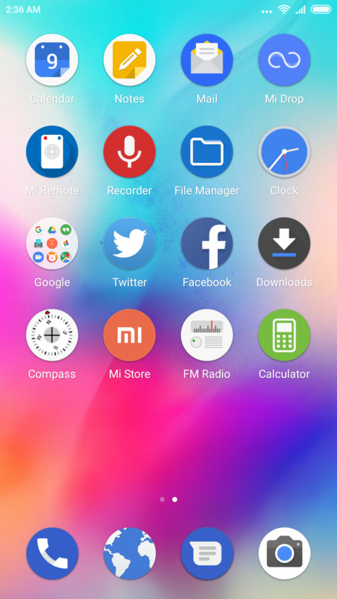 Android P DarkUi screenshot