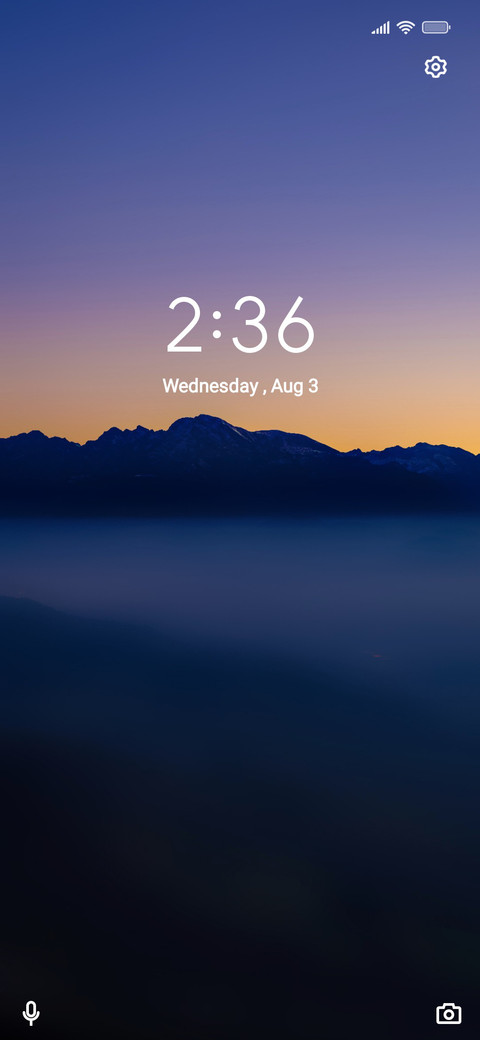 Minimal screenshot