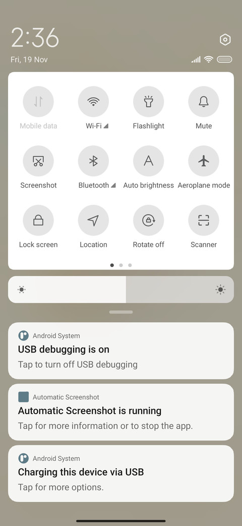 Sound effects screenshot