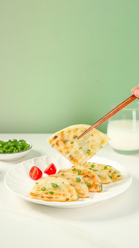 Cong you bing recipe with crispy outside and soft inside screenshot