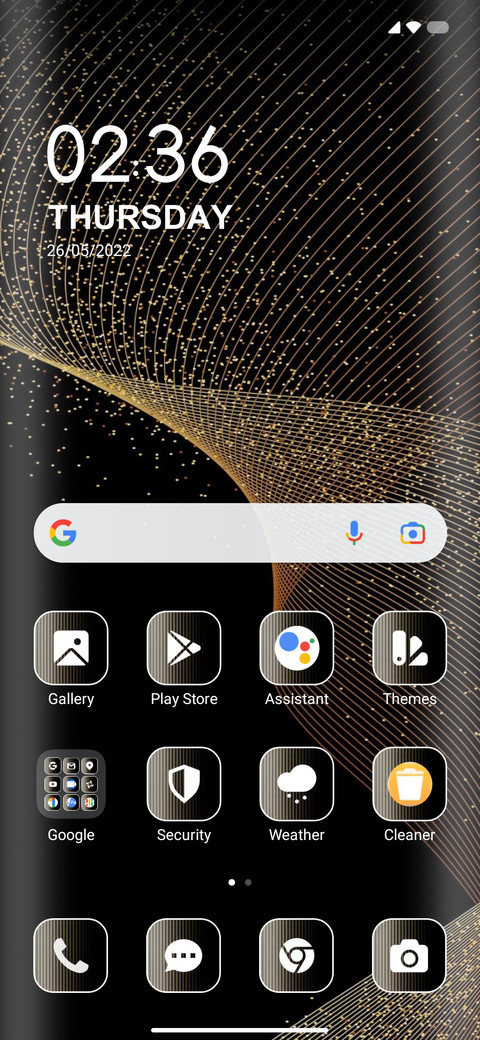 Gold Lines screenshot