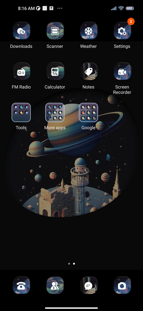 Galactic screenshot
