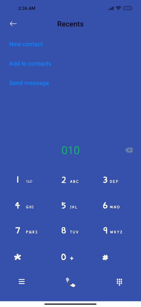 azure widget screenshot